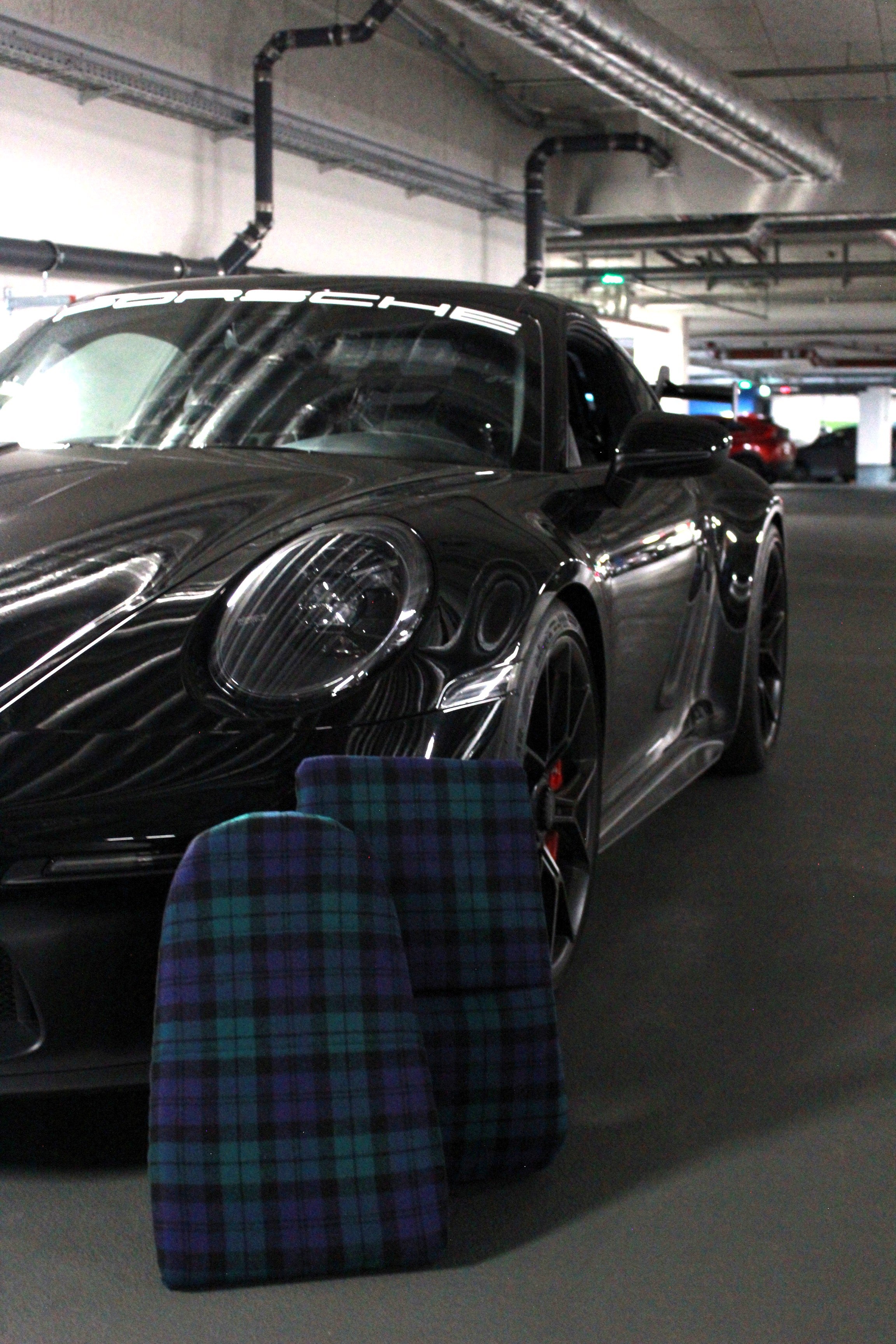 Schottenkaro Inlays für Porsche Schalensitze