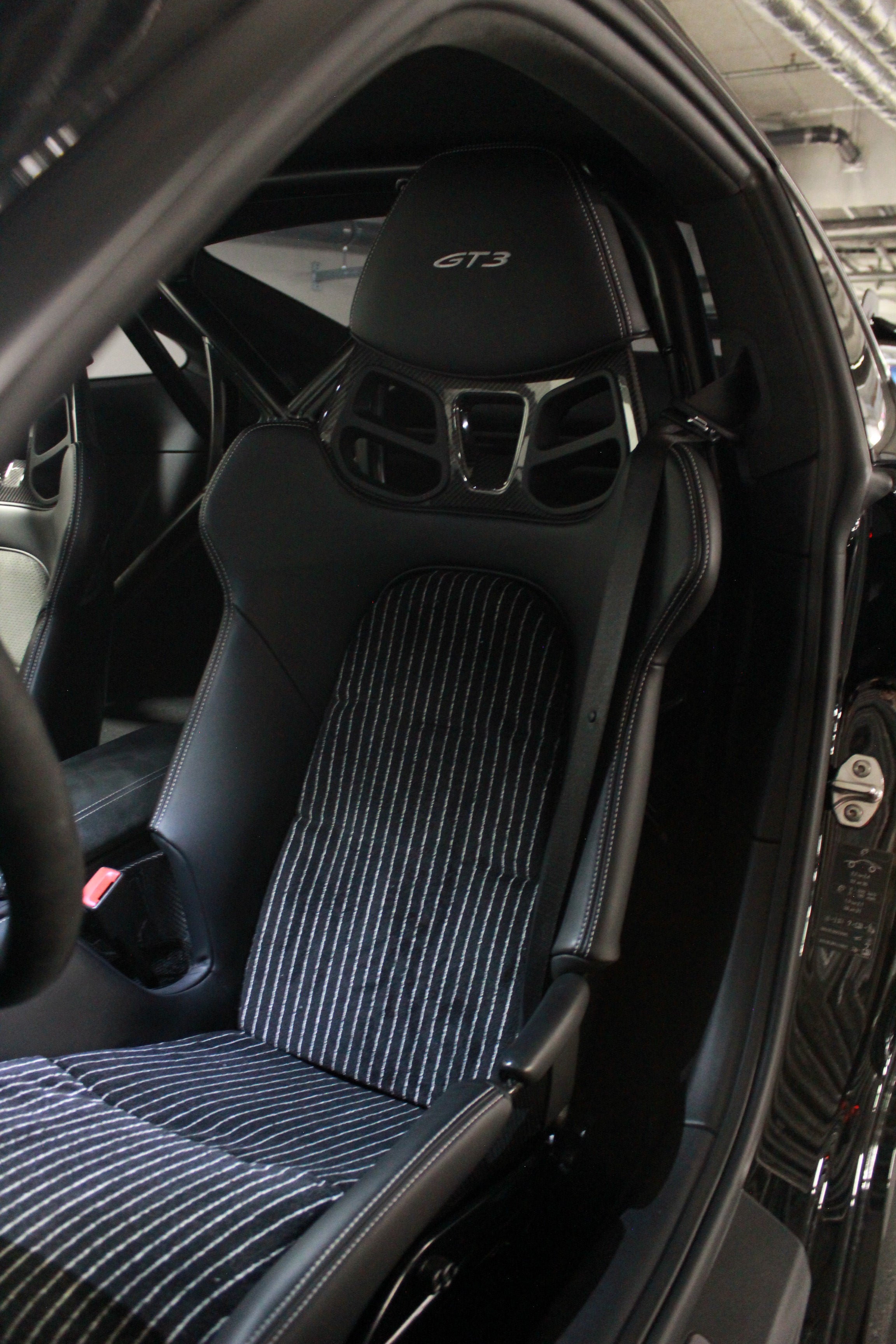 Nadelstreifen Inlays für Porsche Schalensitze