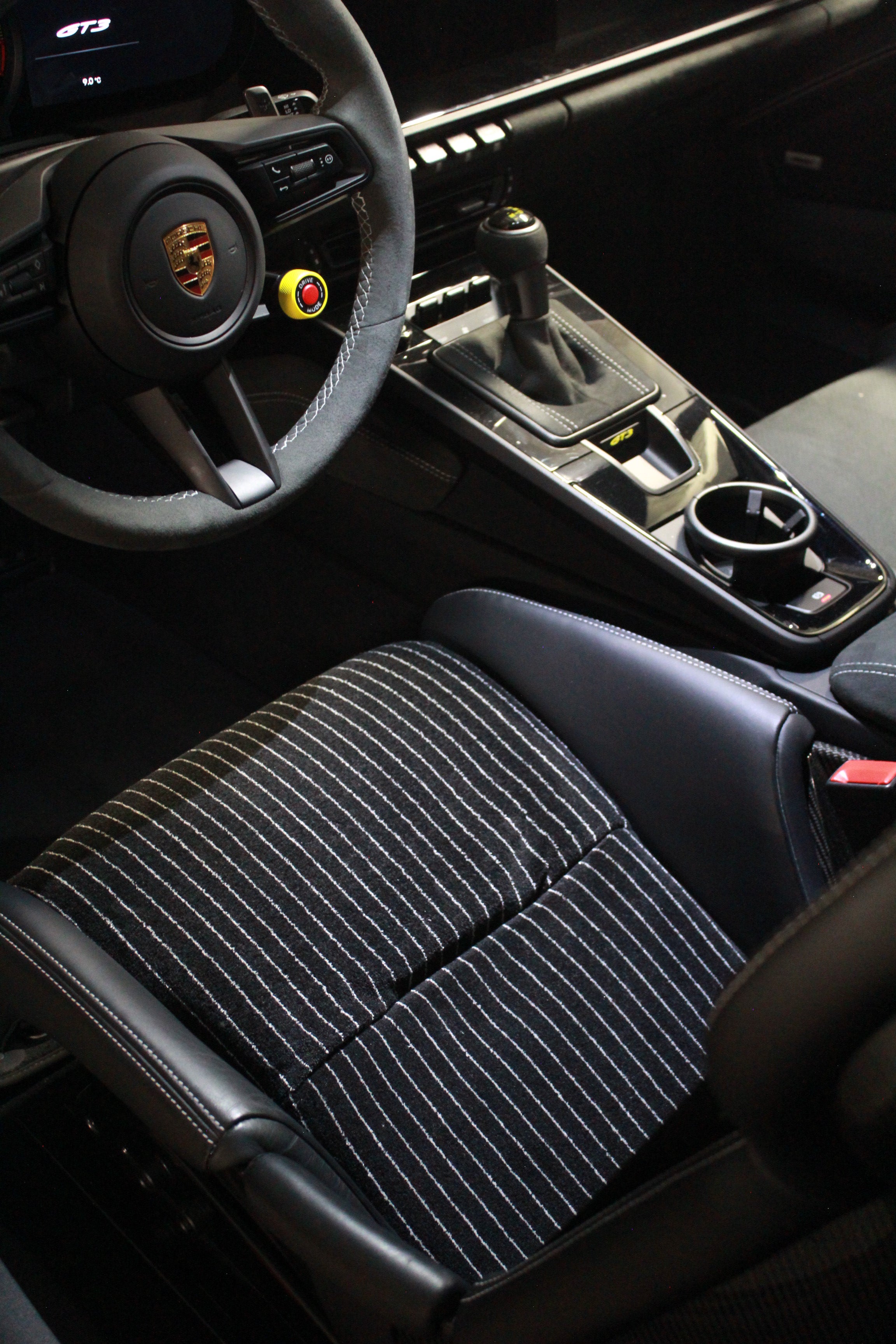 Nadelstreifen Inlays für Porsche Schalensitze