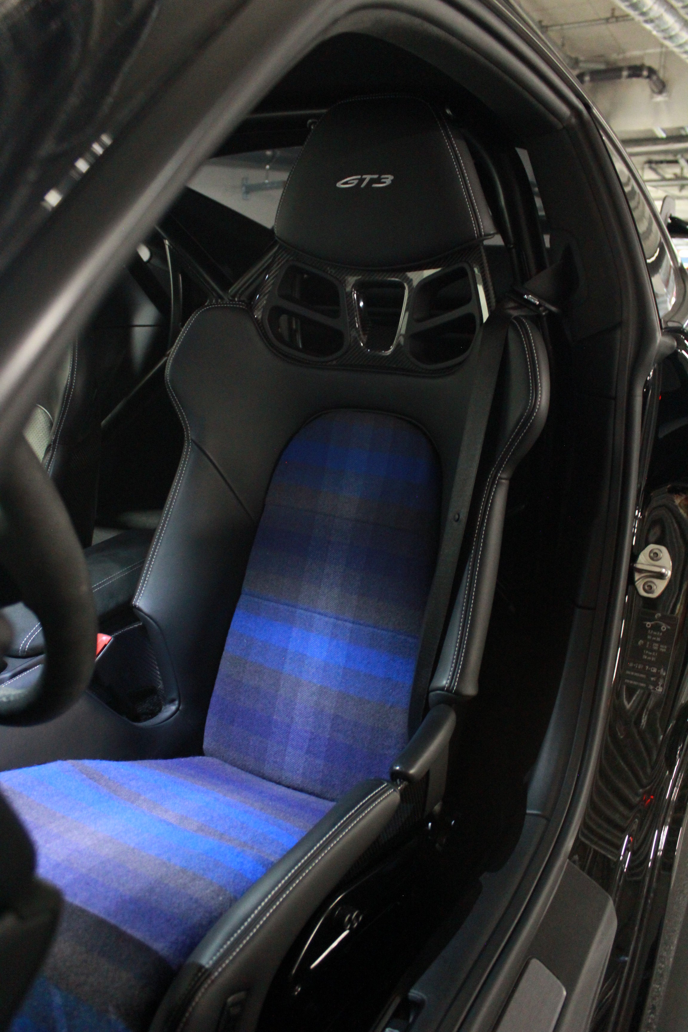 Multicolor Stoff Inlays für Porsche Schalensitze