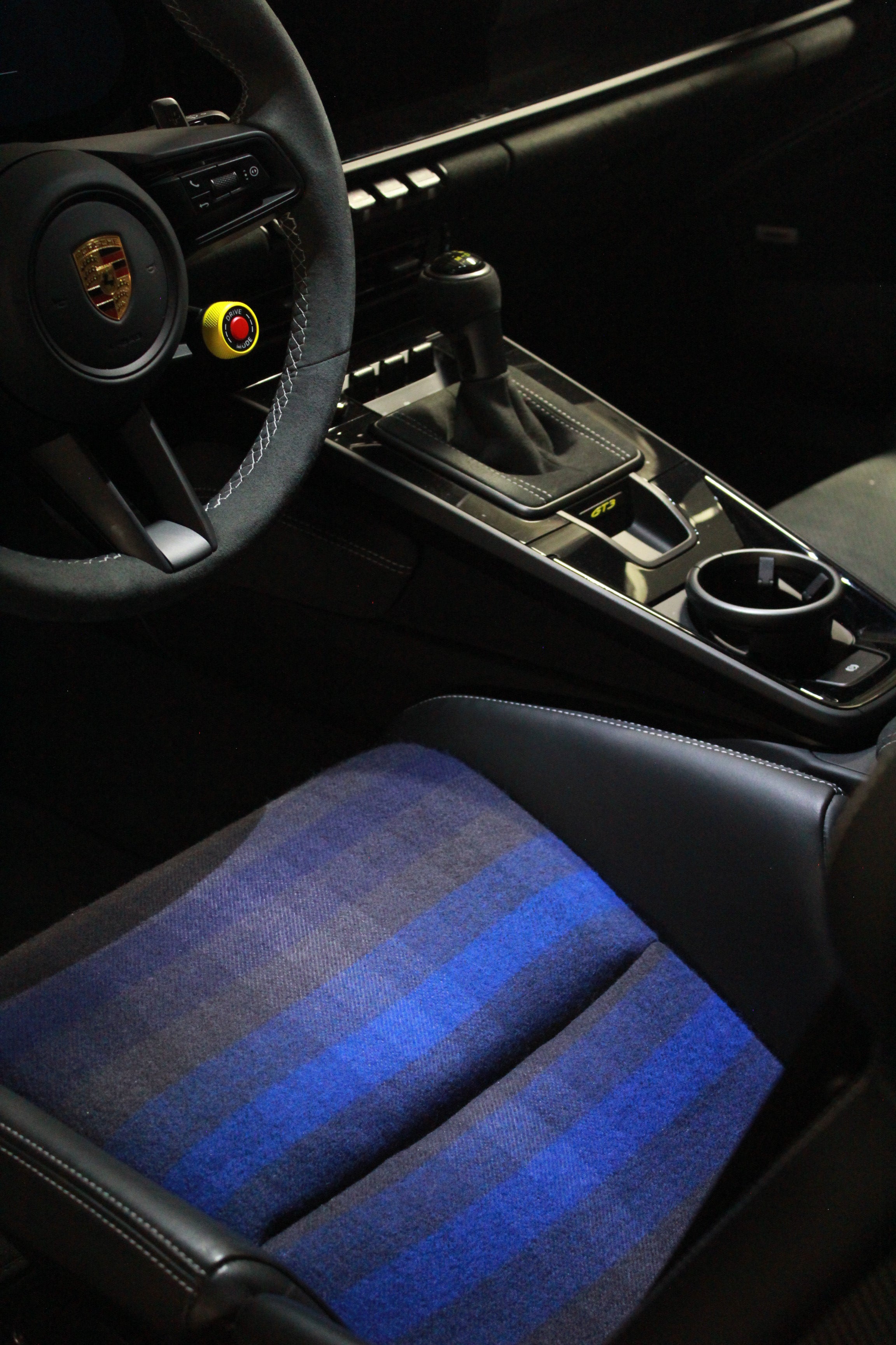 Multicolor Stoff Inlays für Porsche Schalensitze